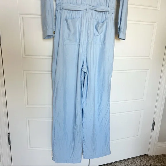 Soft Surroundings Kerry Jumpsuit Blue Size L - Picture 10 of 12